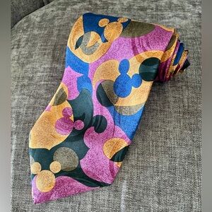 Disney Mickey Abstract Tie